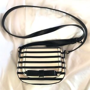 Kate Spade Chelsea Park Striped Bow Cross Body